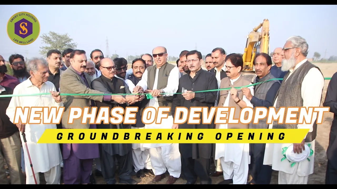 Groundbreaking Opening - New Phase of Development | Smart City Housing