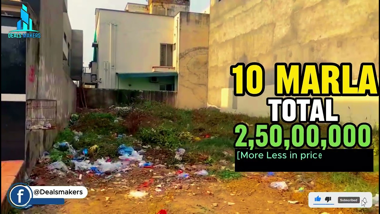 10 Marla Plot | Sahafi Colony | Deals Makers |