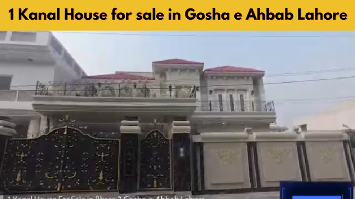 House for slae in gosha e ahbab Lahore #lahore   #imrankhan #imranriazkhan