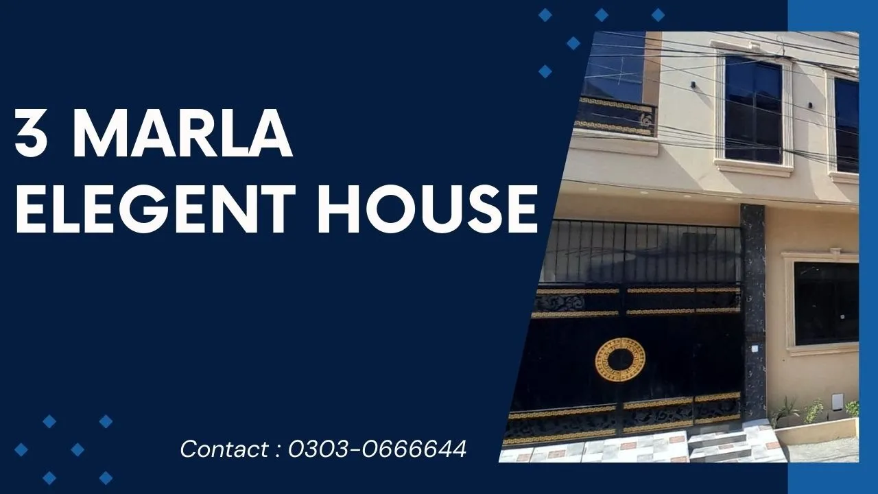 3 Marla Beautiful House for Sale in Nawab Town Lahore | Prime Location | Best Investment Opportunity