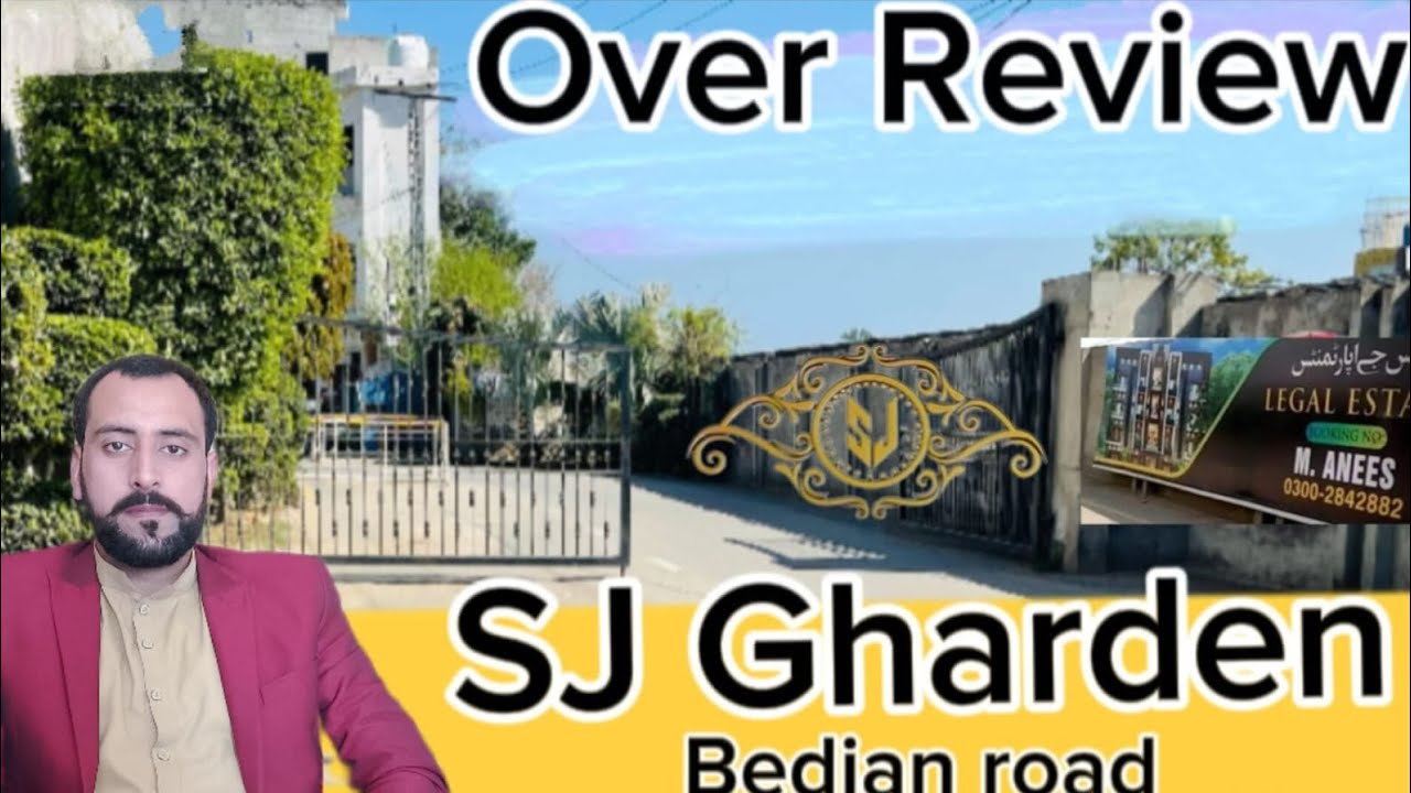 SJ garden Housing society main bedina road Lahore contact