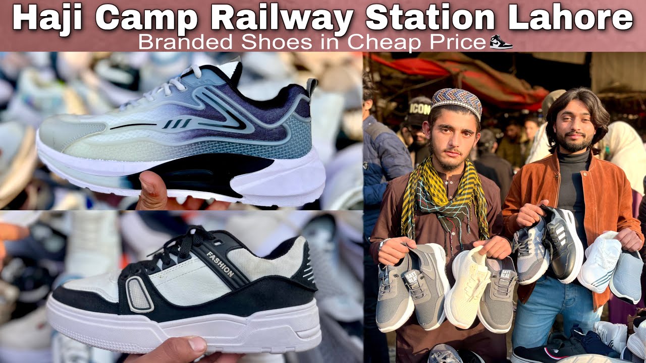 Haji Camp Landa Bazar Price Update?? | Railway Station Shoes Market Lahore
