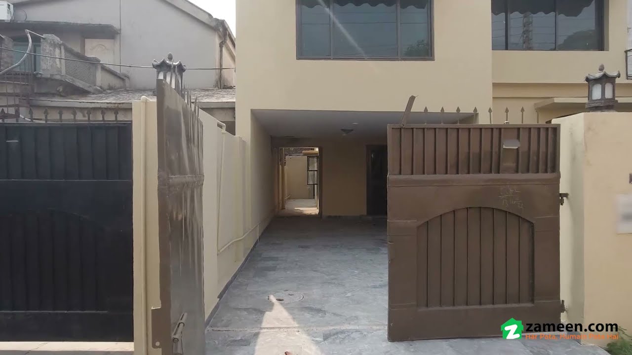 10 MARLA HOUSE FOR SALE IN EDEN COTTAGE 1 LAHORE