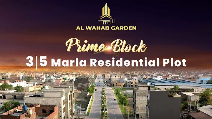 Prime Block | Al Wahab Garden PH 01| Kot Abdul Malik, Lahore | 3 & 5 Marla Residential Plots