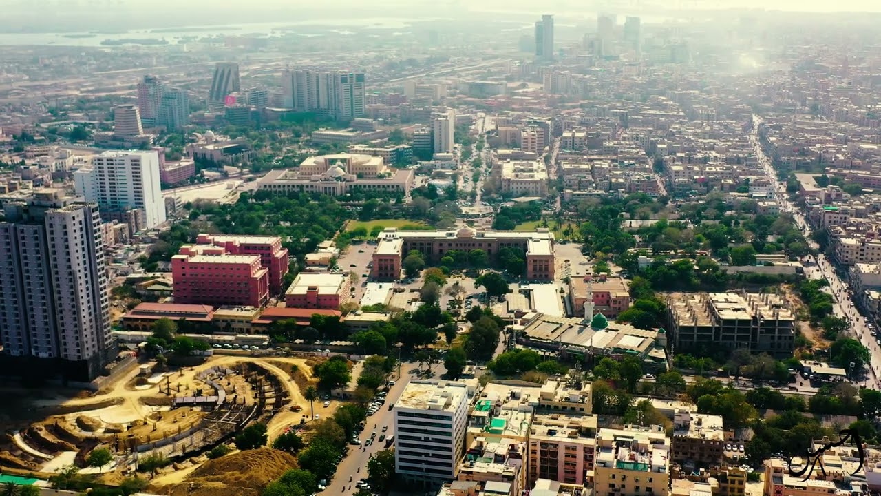 Saddar Karachi, ,High Court of Sindh, Jahangir Park Karachi | Drone 4k shoots Pakistan