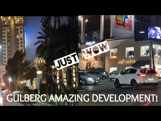One of the most modern areas of SouthAsia, Gulberg is just a WOW place to visit, super development!!