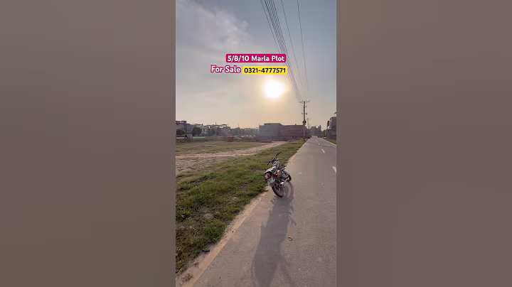 5/8/10 marla Plot for sale Al Hafeez Garden phase 2 Main Canal Rd., Lahore 03214777571 #5marlaplots