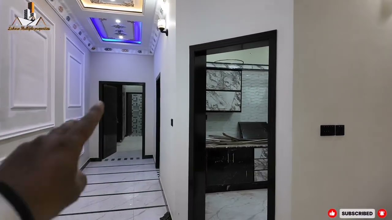 7.5 Marla Modern House | Registry intqal For Sale Rizwan Garden Canal Raod Lahore