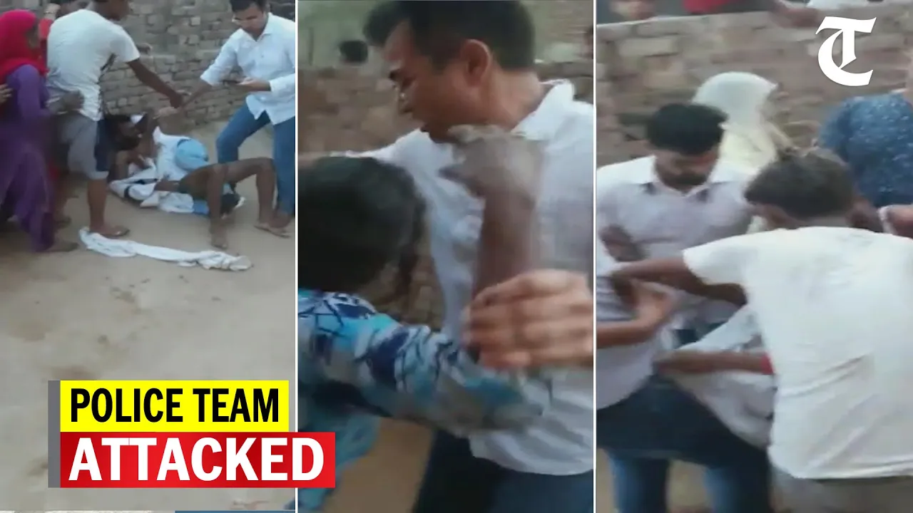 A police team raiding drug peddler attacked by family members, neighbours in Haryana's Fatehabad