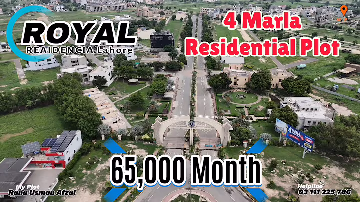ROYAL RESIDENCIA LAHORE | LDA Approved | Plot on Instalments | Society Update 2024