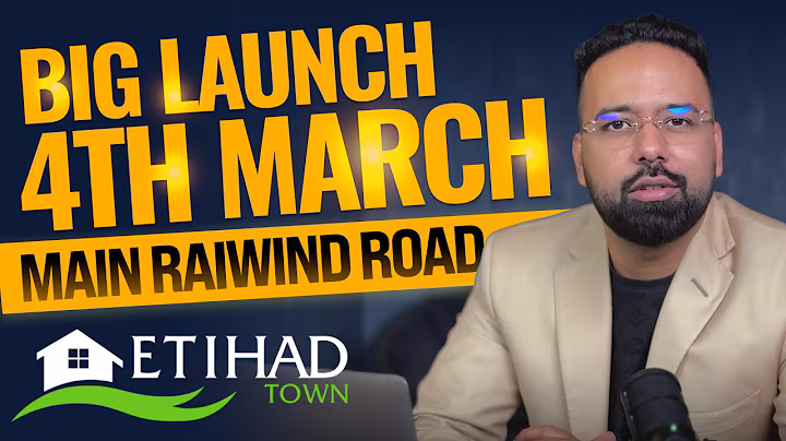 BIG LAUNCH! Etihad Town Phase 1 New Deal on Main Raiwind Road 🚀