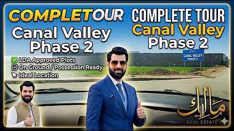 Canal Valley Phase 2 Complete Tour | Ready to Move | LDA Approved Society| 03218843128