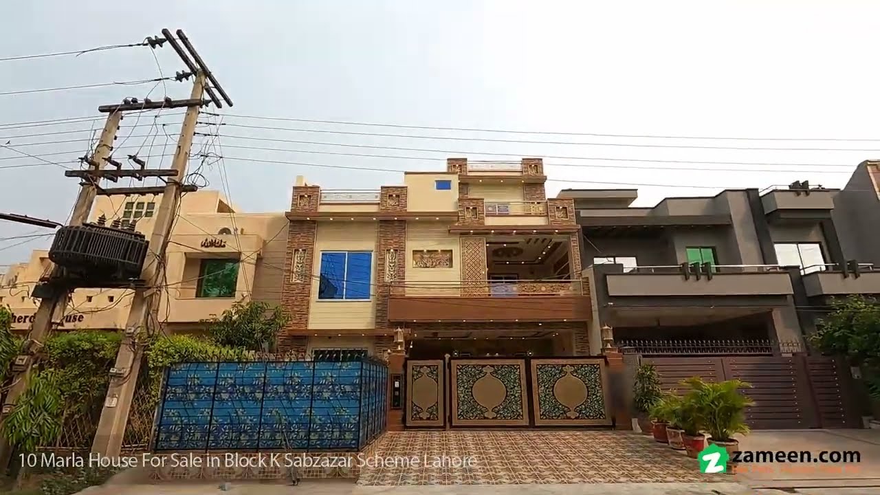 10 MARLA HOUSE FOR SALE IN SABZAZAR SCHEME LAHORE
