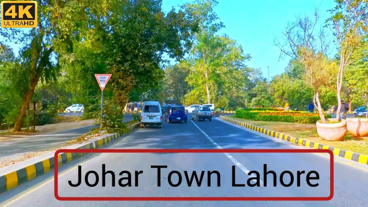 Lahore 4K | Driving in Johar Town | Pakistan ????